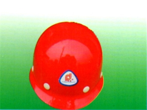 玻璃钢红色安全帽